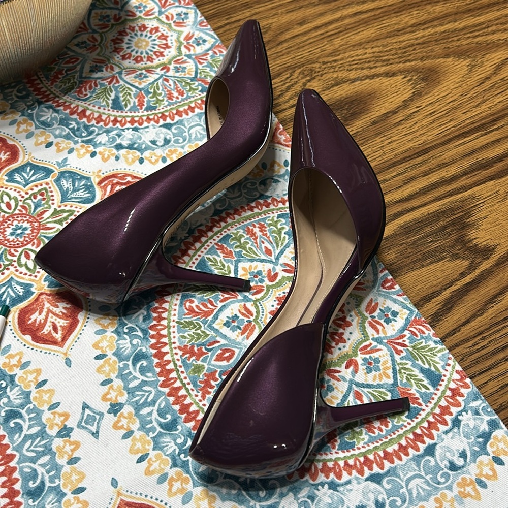 Purple iridescent pumps. Size 6.5 - Picture 3 of 4